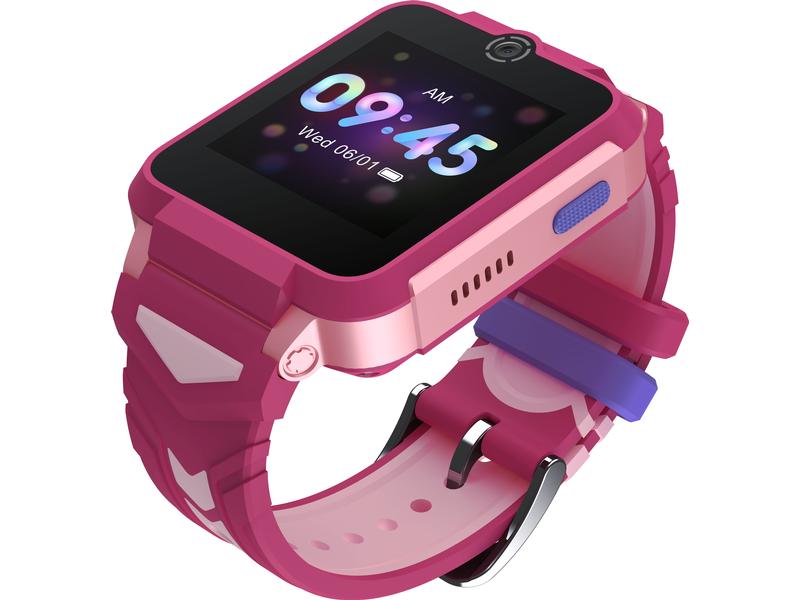 TCL MT42X MOVETIME Family Watch Pink Kinder Smartwatch mit Video-Anruf Funktion