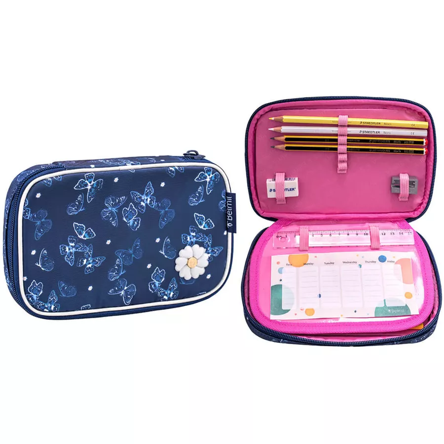 Belmil Schulranzen Premium Smarty Plus Set 5-teilig Sapphire