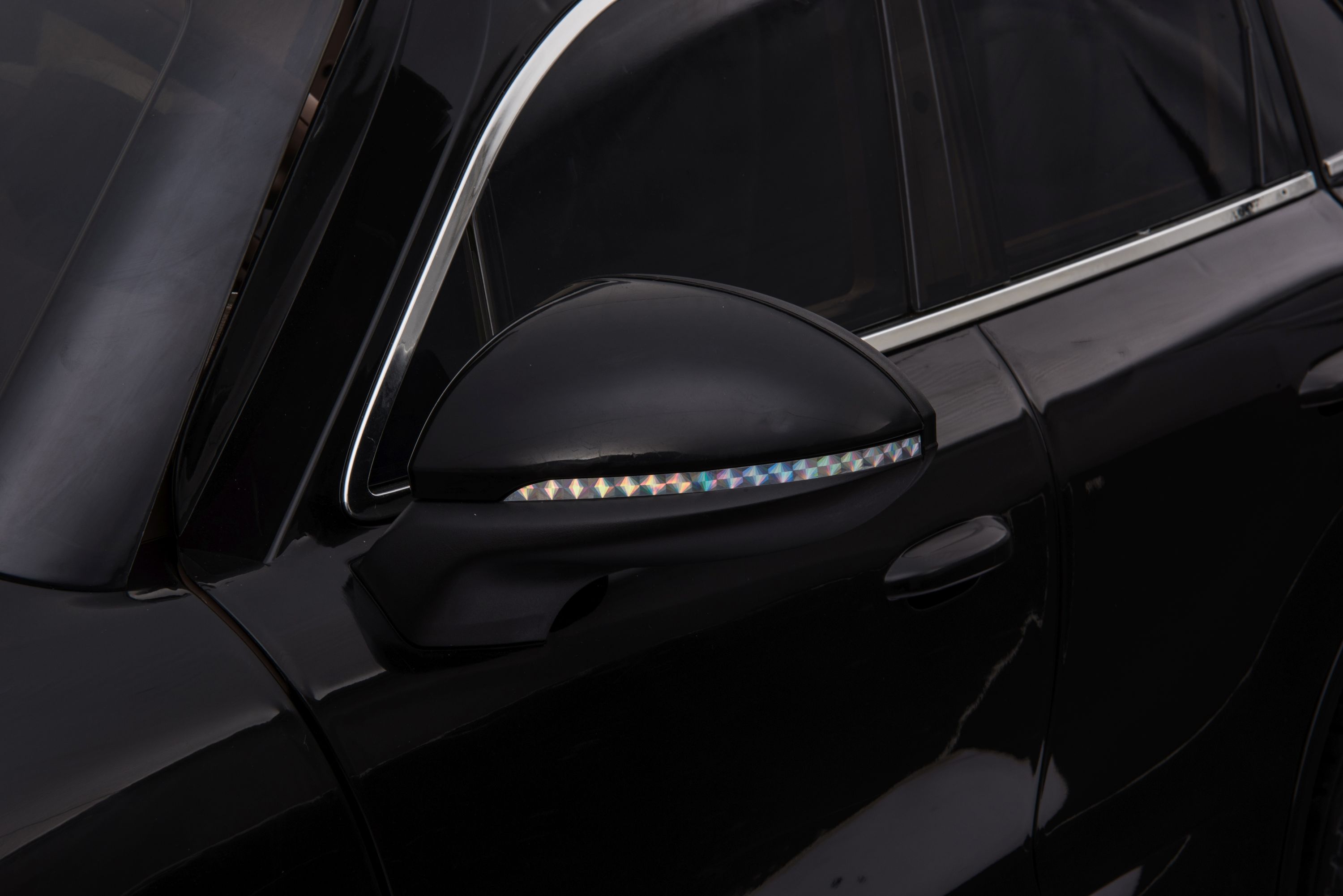 Elektroauto Kinder Porsche Cayenne schwarz