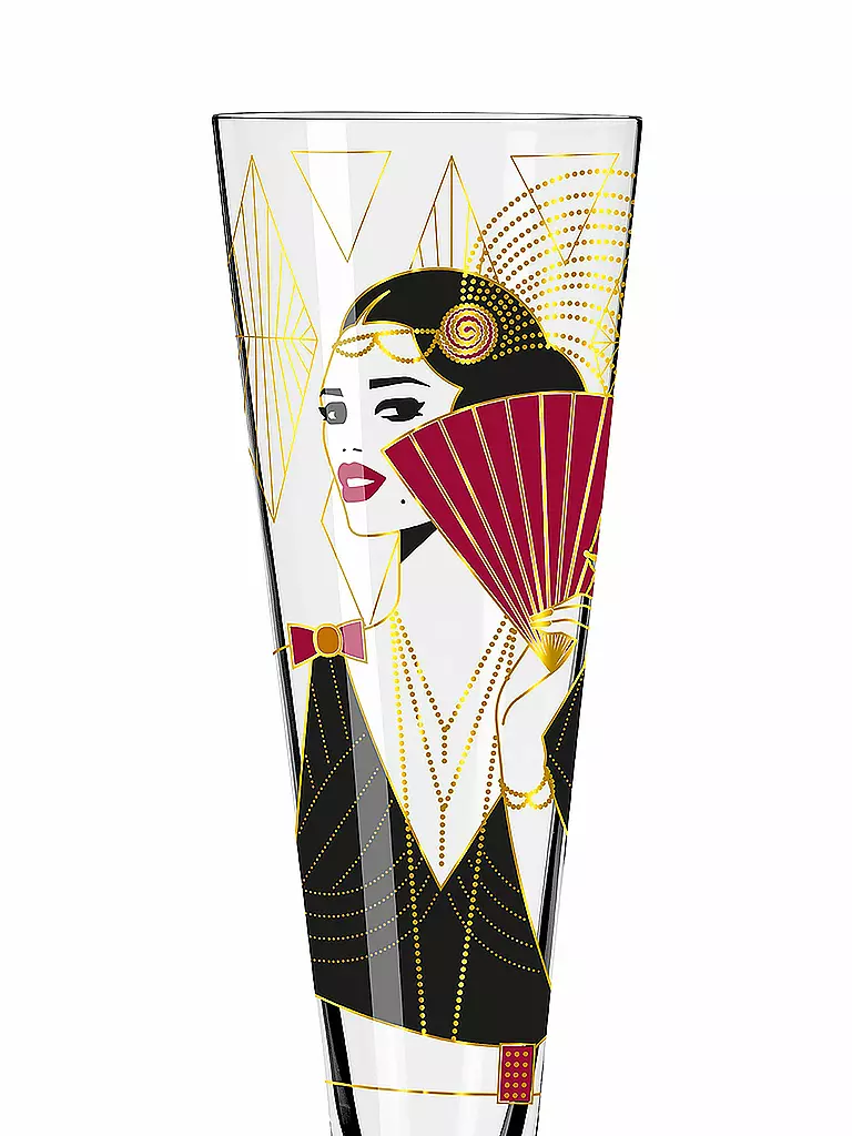 RITZENHOFF Champagnerglas Goldnacht 2022 #28 Samy Halim gold