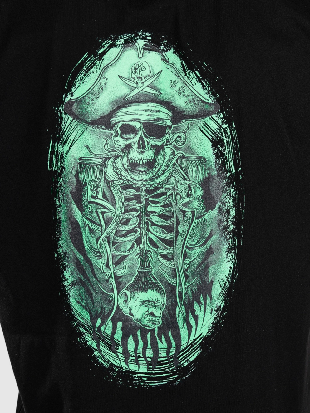 Blue Tomato Pirate Glow T-Shirt black