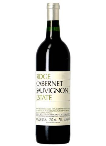 Cabernet Sauvignon Estate - Ridge Vineyards