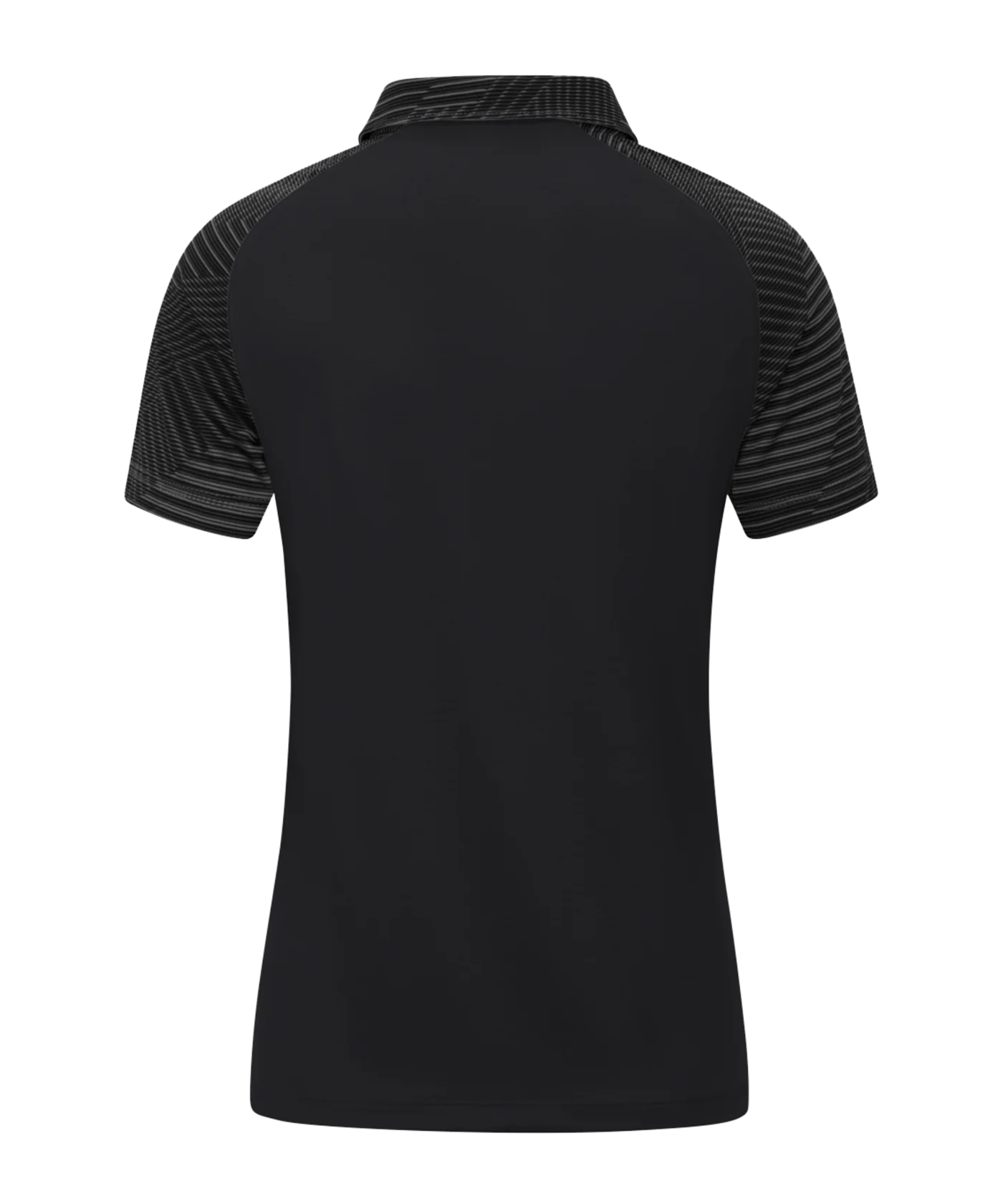 JAKO Performance Polo Damen Schwarz Grau F804