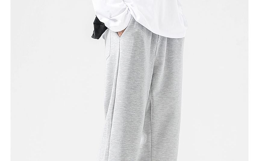 CosmoCorner - Rechte cropped joggingbroek