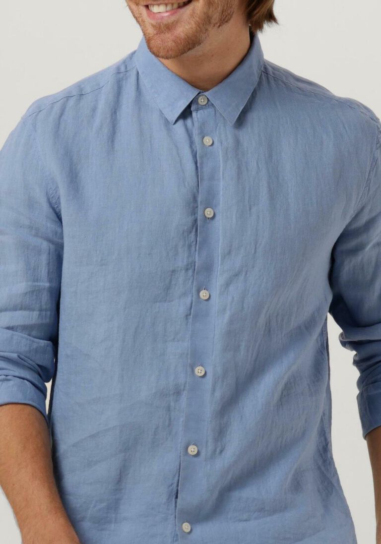 DRYKORN lichtblauwe drykorn casual overhemd ruben 126004