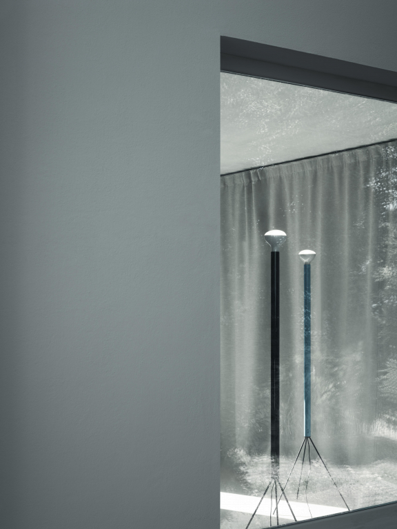Flos Luminator vloerlamp antraciet