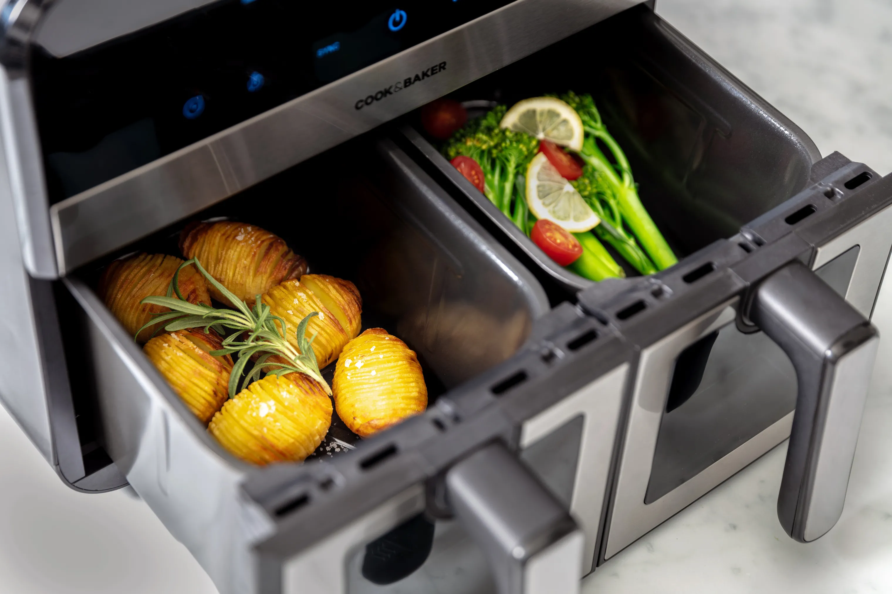 Cook & Baker Dobbelt Airfryer