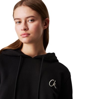 Sweatshirt à capuche femme Embroidered Ck Regular CALVIN KLEIN