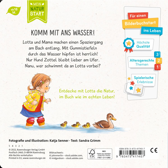Mein Natur Start - Lotta entdeckt die Welt -  Am Wasser