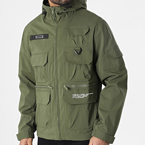 Veste Zippée Capuche 4201 Vert Kaki