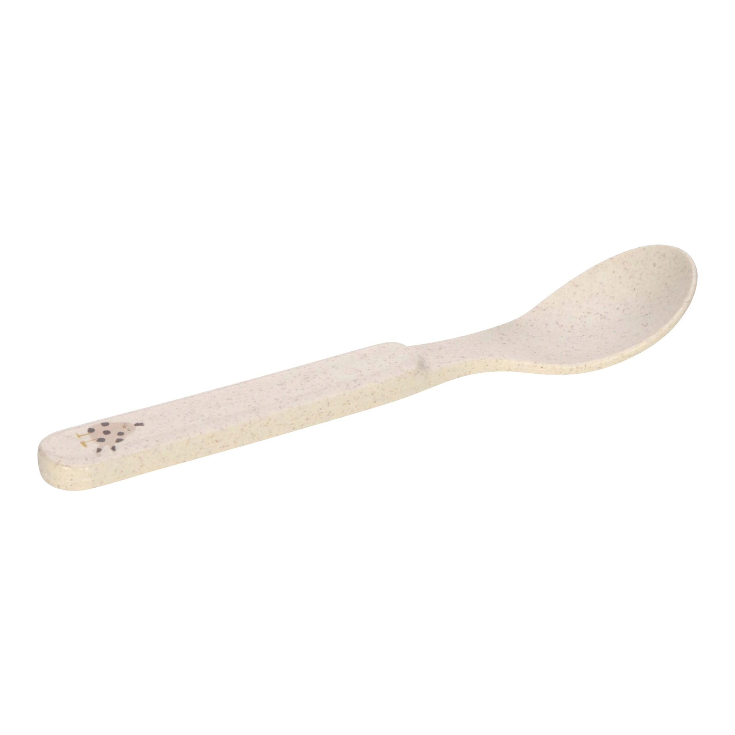 Lässig 4-tlg. Geschirrset mit Zellulose beige / orange