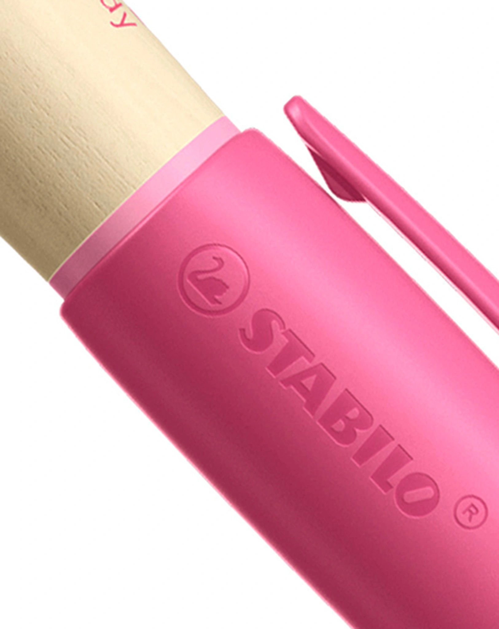 Füller STABILO® EASYbirdy Timber Feder A für Linkshänder in rosa