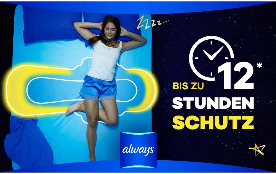 Binde mit Flügeln Ultra Secure Night Extra 64 StückHochwertige Binden mit saugfähigem Kern