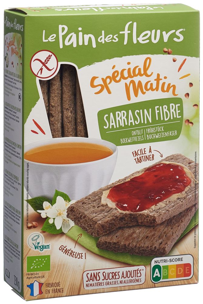 LE PAIN DES FLEURS Spécial Matin Buchweizen Bio 230 g