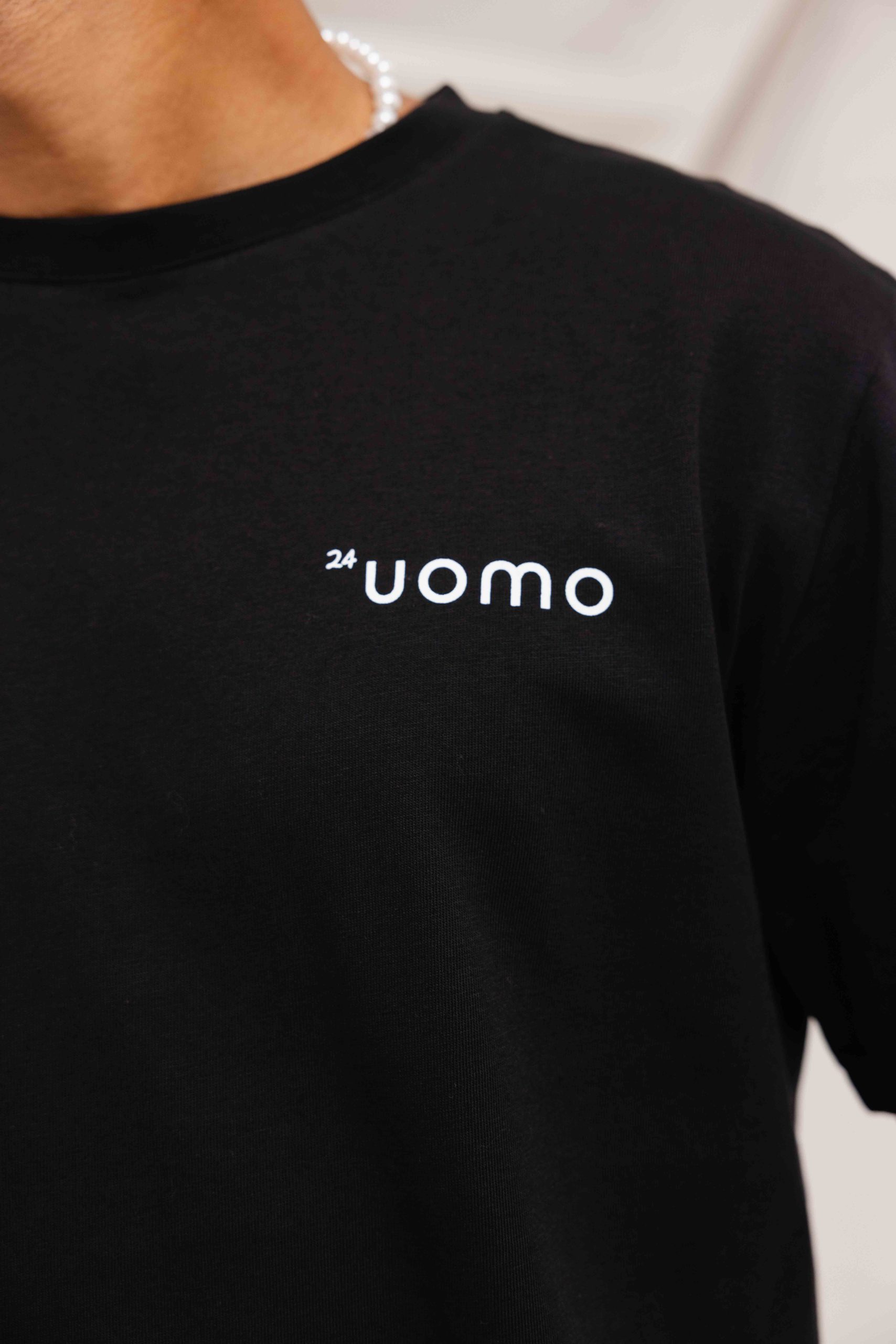 24 Uomo Elite Society T-Shirt Zwart