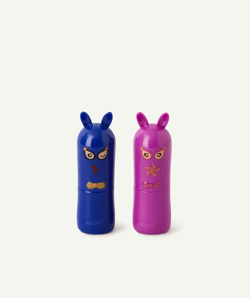 INUWETCOFFRET DUO BEAUMES À LÈVRES SUPERHÉROS