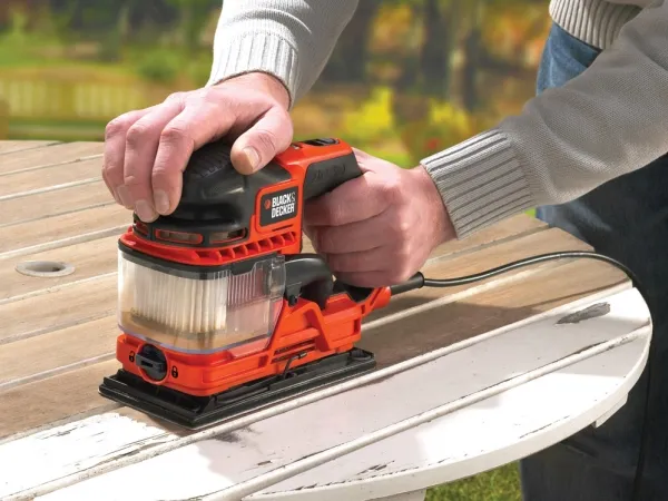 BLACK DECKER KA330EKA-QS - Kredsløbssliber - 270 W - 1/3 ark