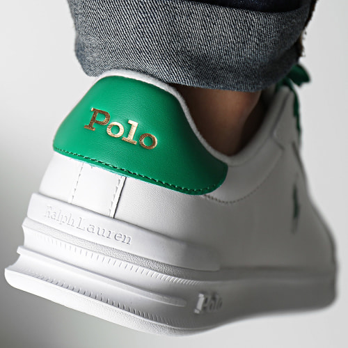 Baskets Heritage Court II Blanc Vert