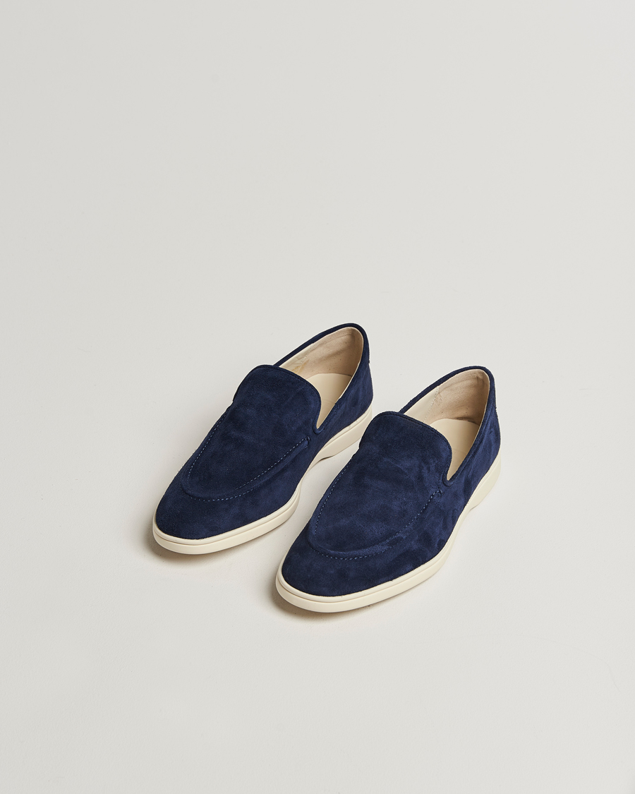 CQP Debonair Suede Loafers Navy