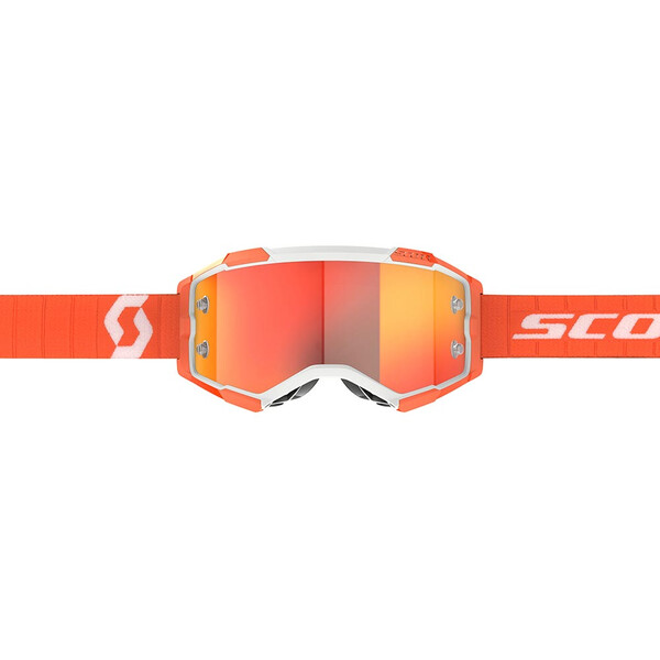 Scott - Masque Fury Orange / Blanc