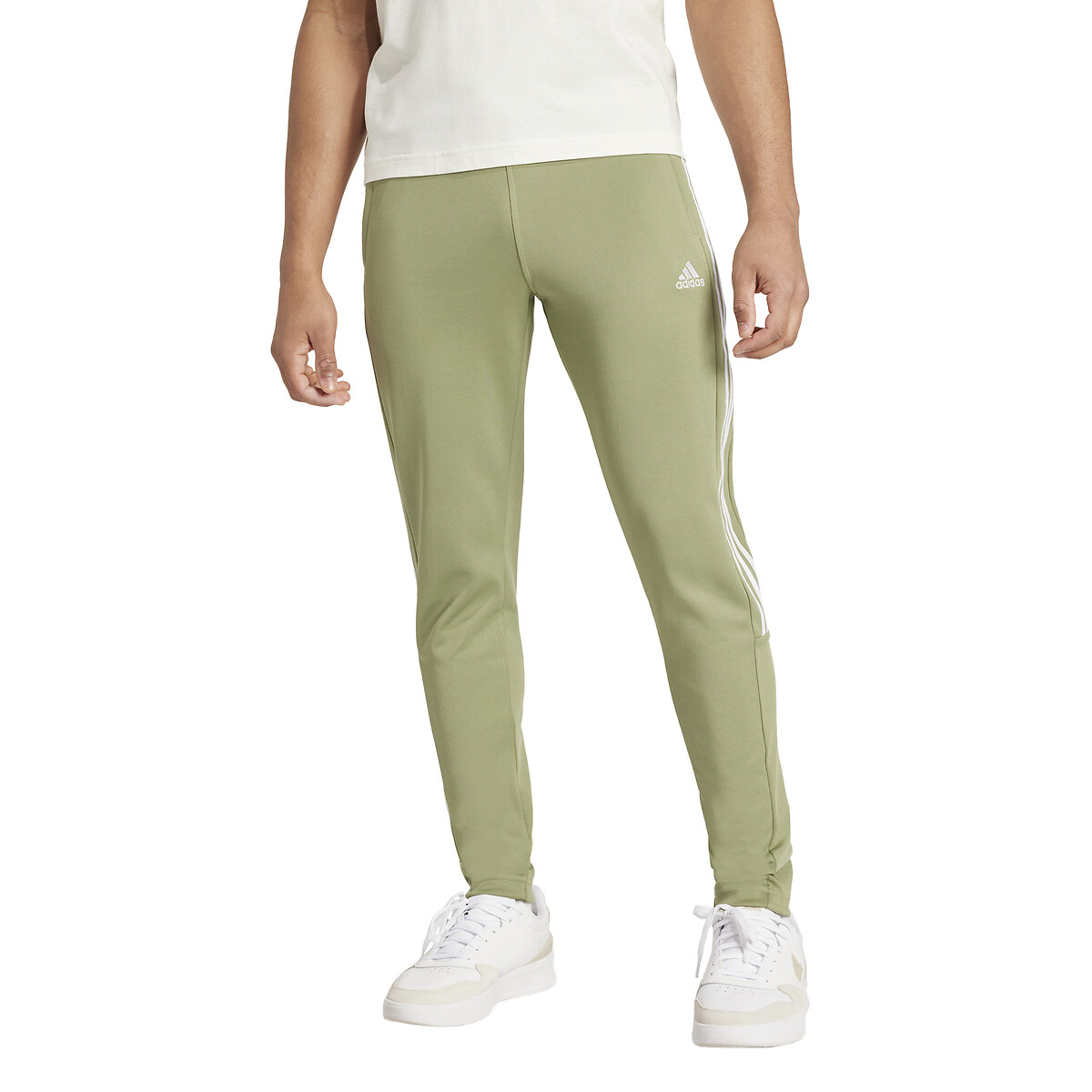Calça de treino adidas Performance com 3 listras