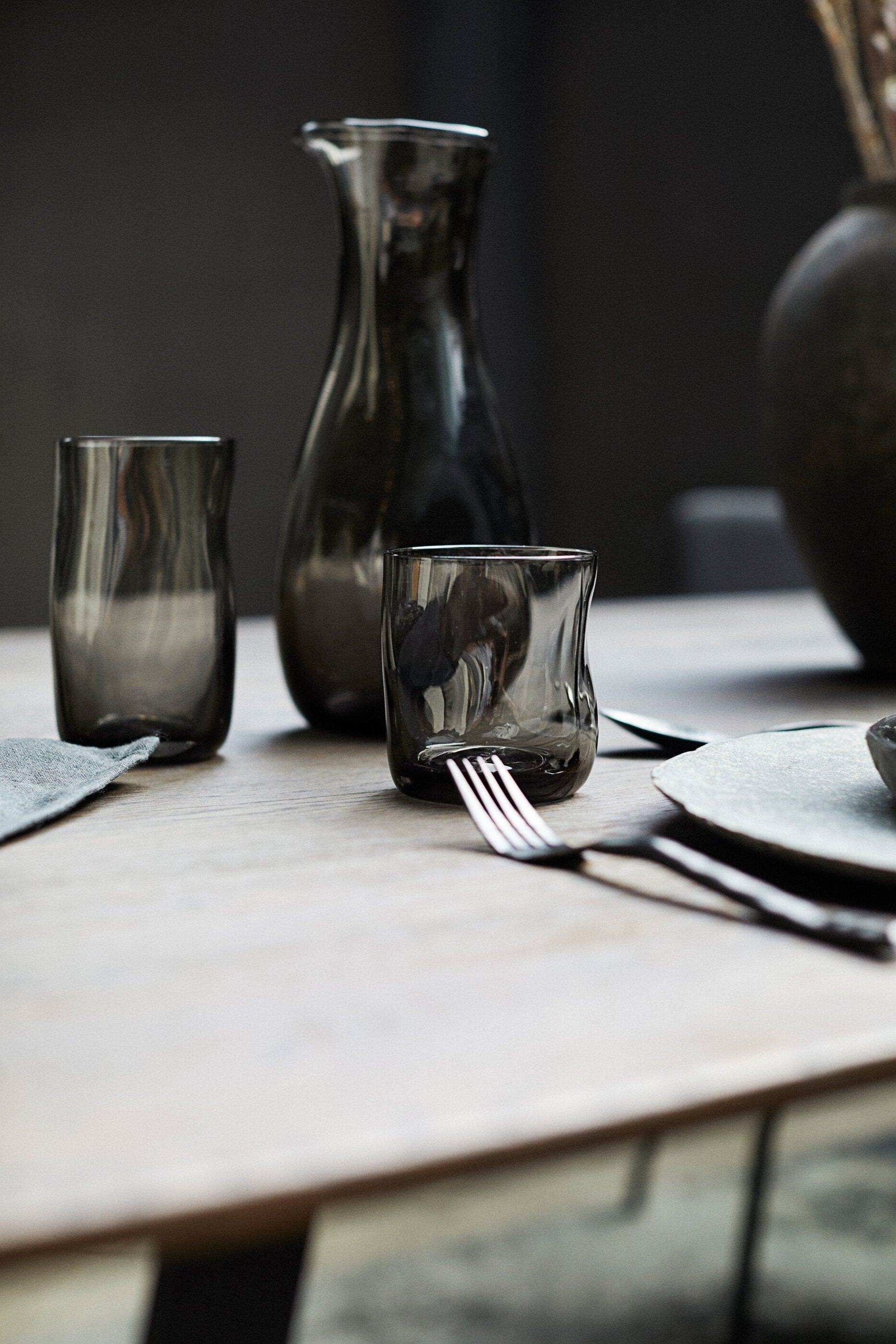 Muubs  Glas Furo stort, 4 stk. - Røget