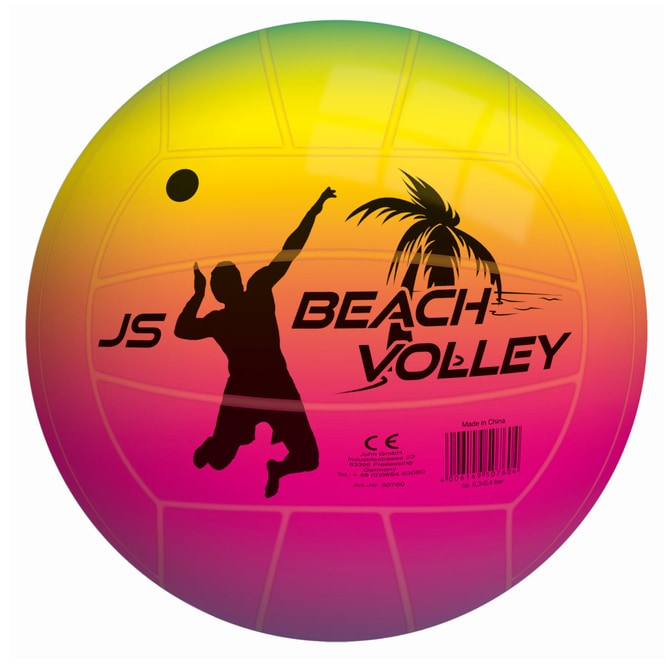 Beach-Volleyball - Ø = ca. 22 cm - neon