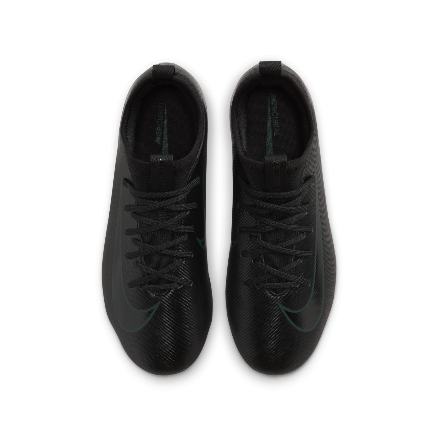 Nike Zoom Mercurial Vapor 16 Academy Gras / Kunstgras Voetbalschoenen (MG) Kids Zwart Donkergroen