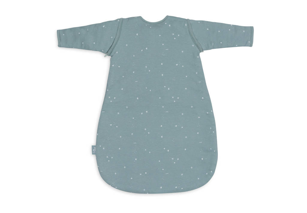 slaapzak met afritsbare mouw Twinkling - Sea Green