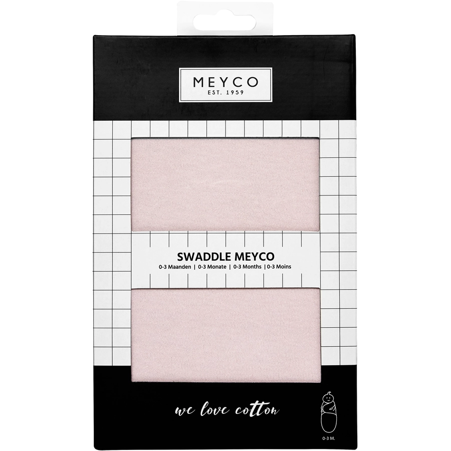 Meyco Pucksack Uni light pink