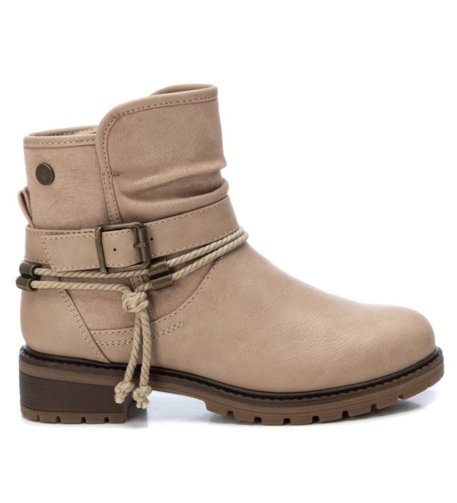 Botas de cano curto Refresh 171112 bege