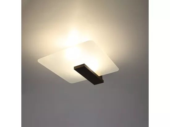 Sollux Lappo Plafonnier Flush Wengé