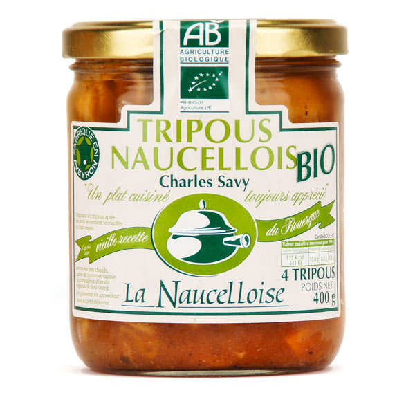 Tripous aveyronnais bio recette Charles Savy