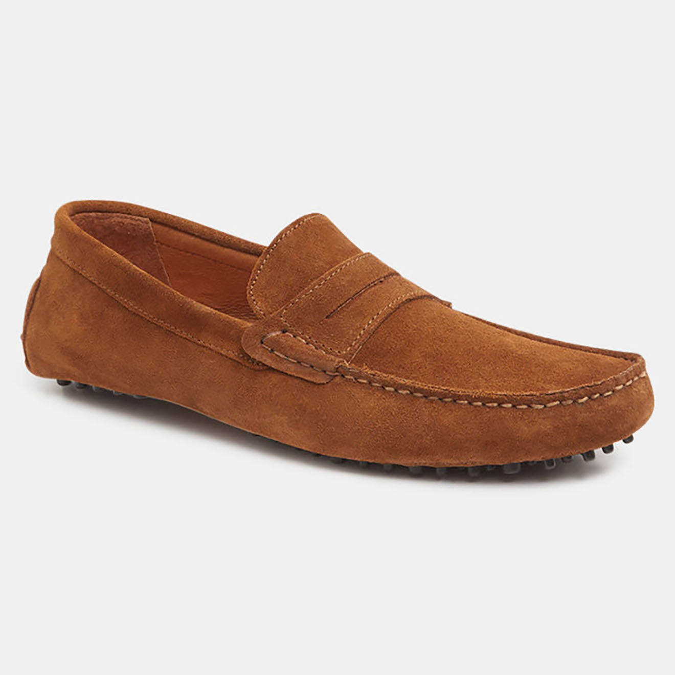 Comptoir GL Mocassins en Cuir camel