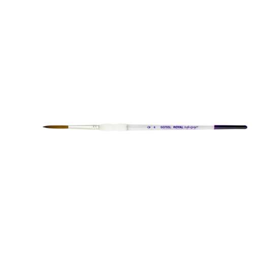 Royal & Langnickel Soft-Grip™ Synthetik-Rotmarderhaarpinsel, SG75SL, Schlepper