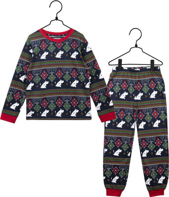 Mummitrollet Ornaments Pysjamas, Blue