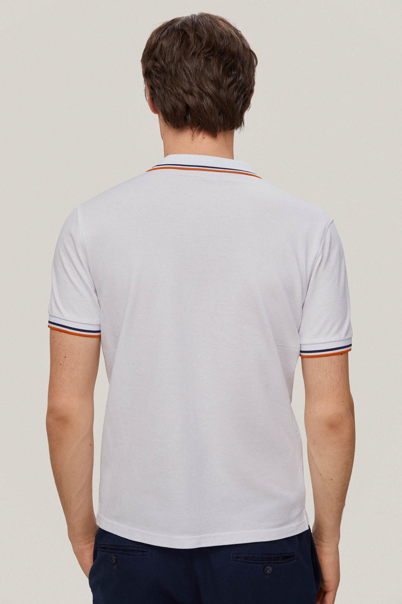 Dicas de polo piqué - Blanco
