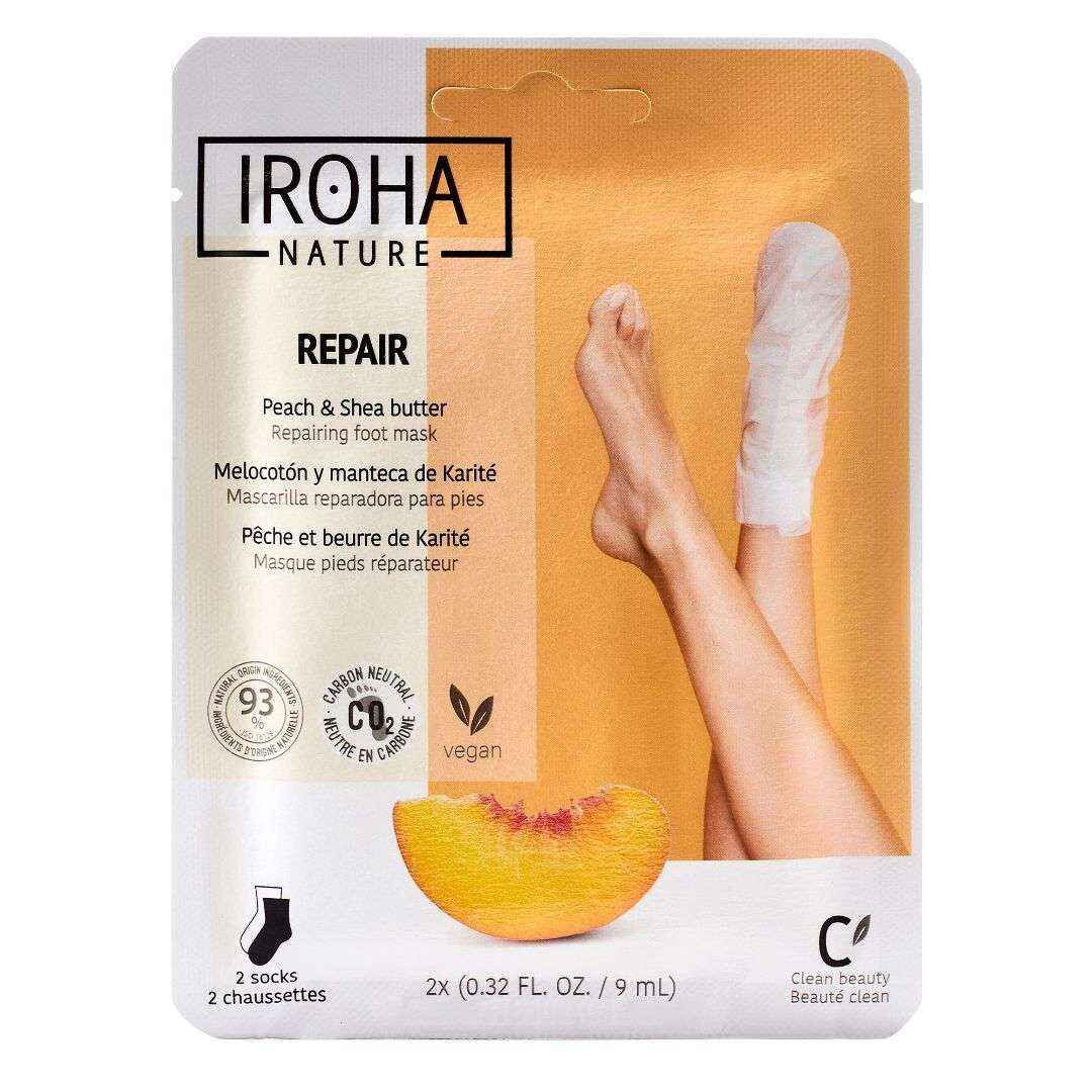 IROHA  Meias pêssego e manteiga de karité - 1un