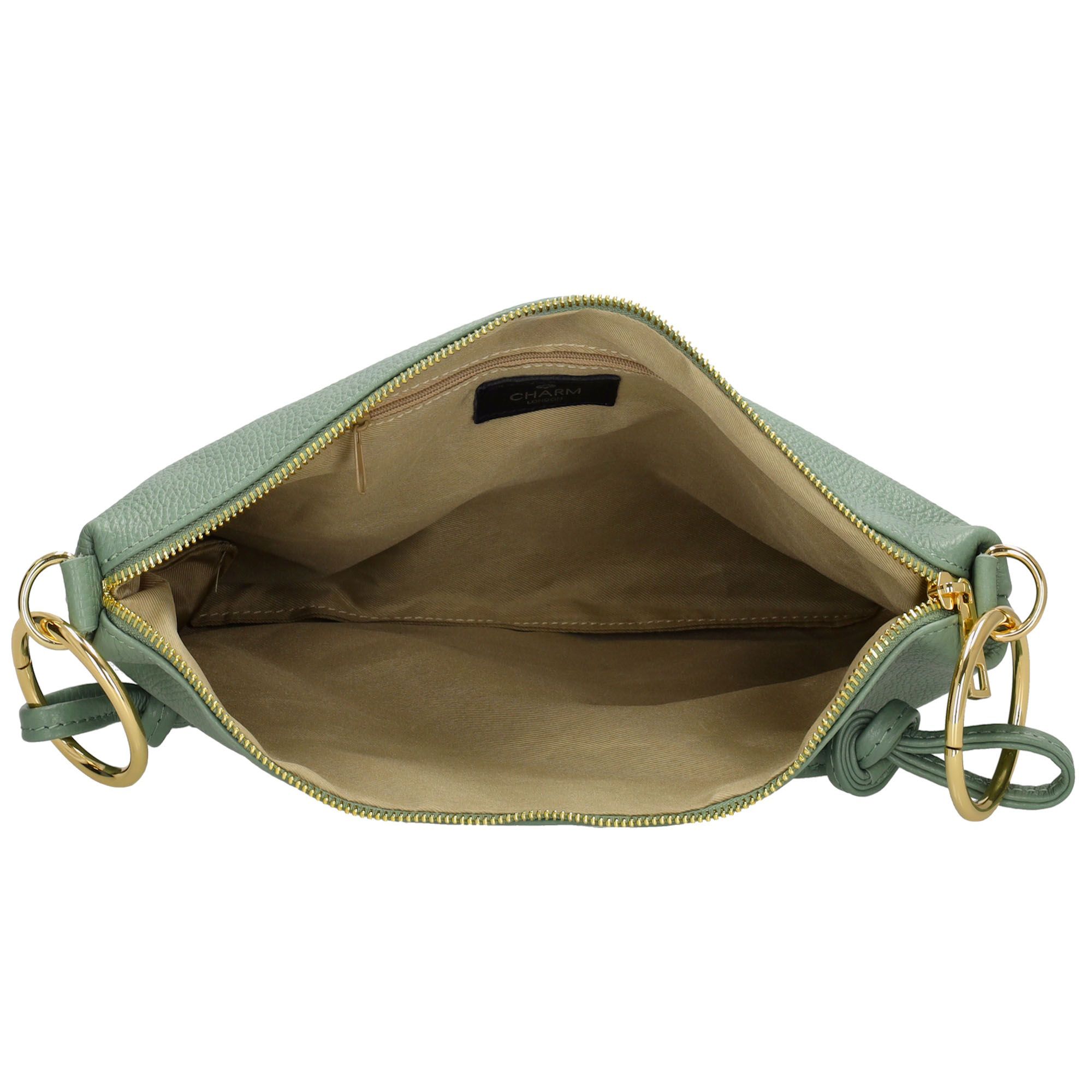 Charm London Anna Hand/ Schoudertas Pistache