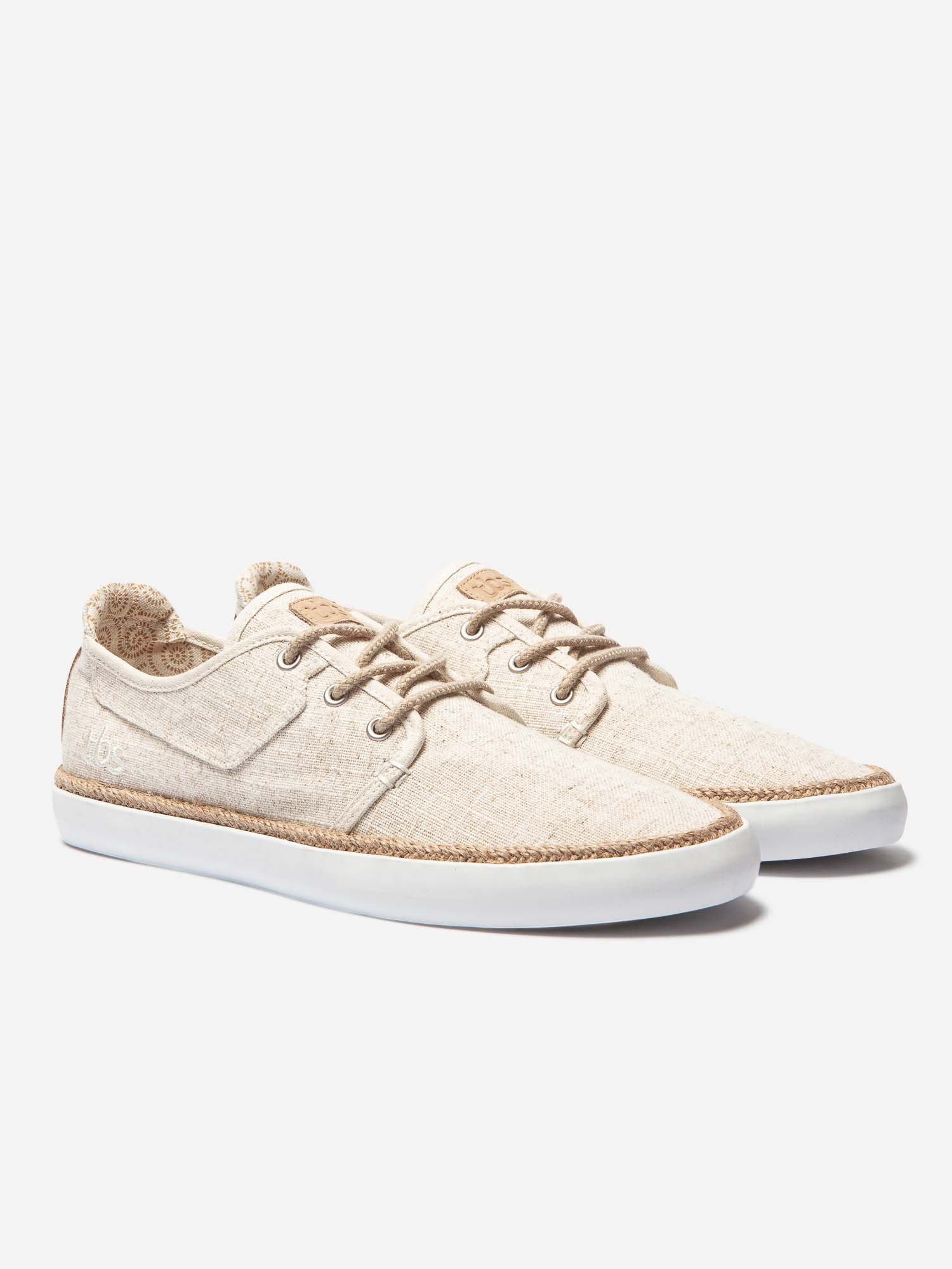 Tennis Homme en Toile Beige