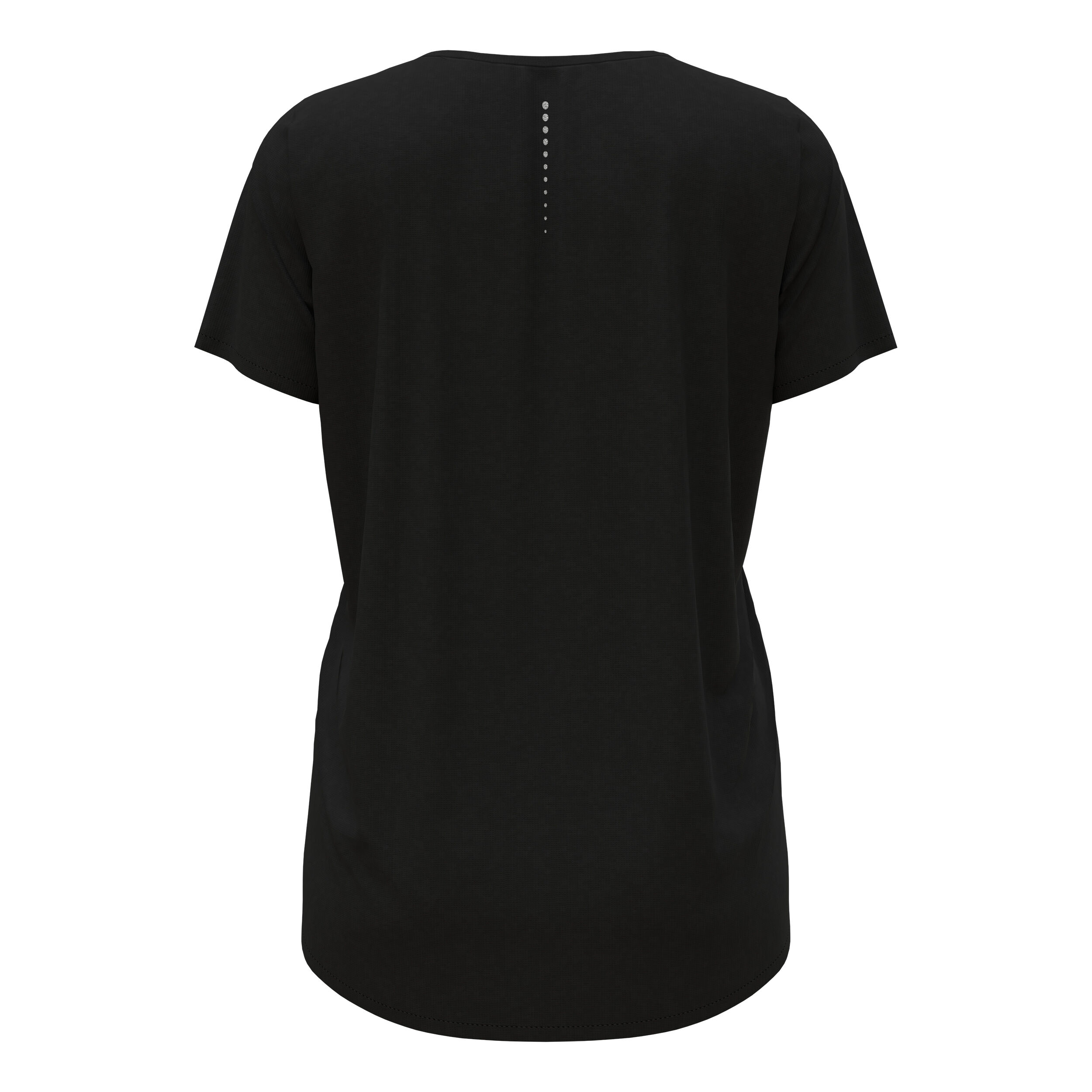 Odlo Crew Neck Chill-Tech Maillot De Course Femmes - Noir