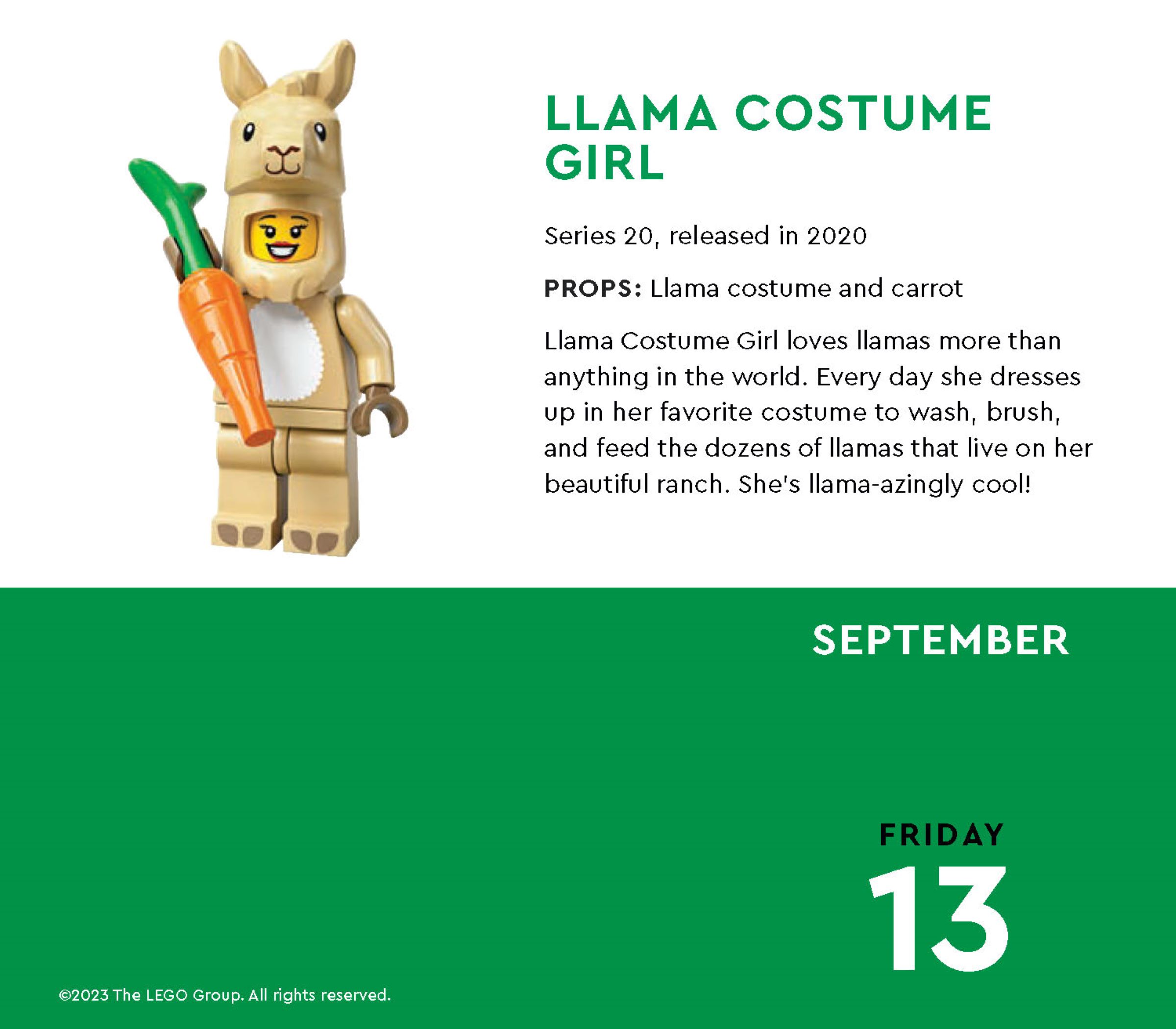 Calendário do Advento LEGO® 2024: Uma minifigura por dia 5008142