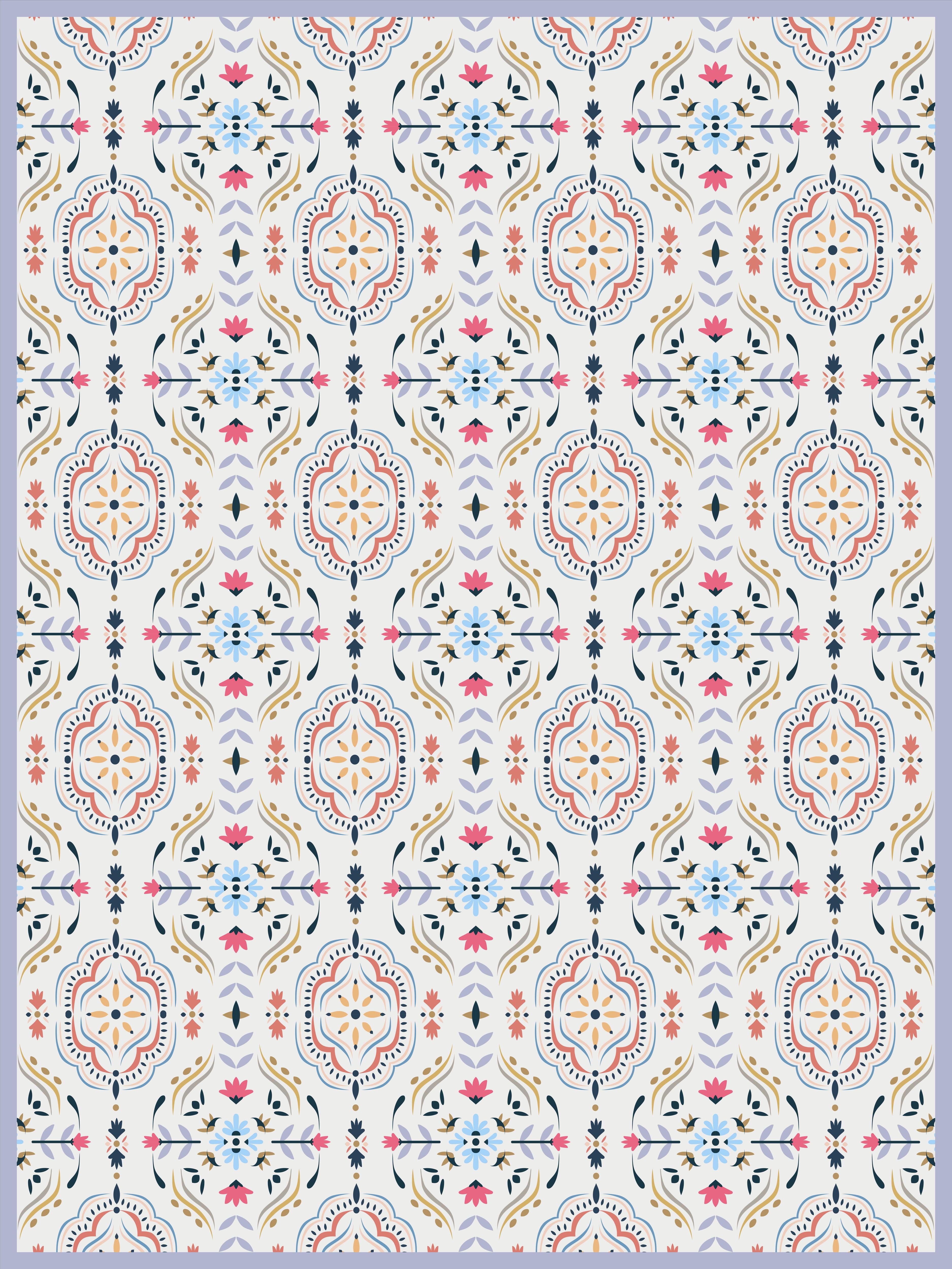 TAPIS 150X200CM ISADORA MULTICOLORE