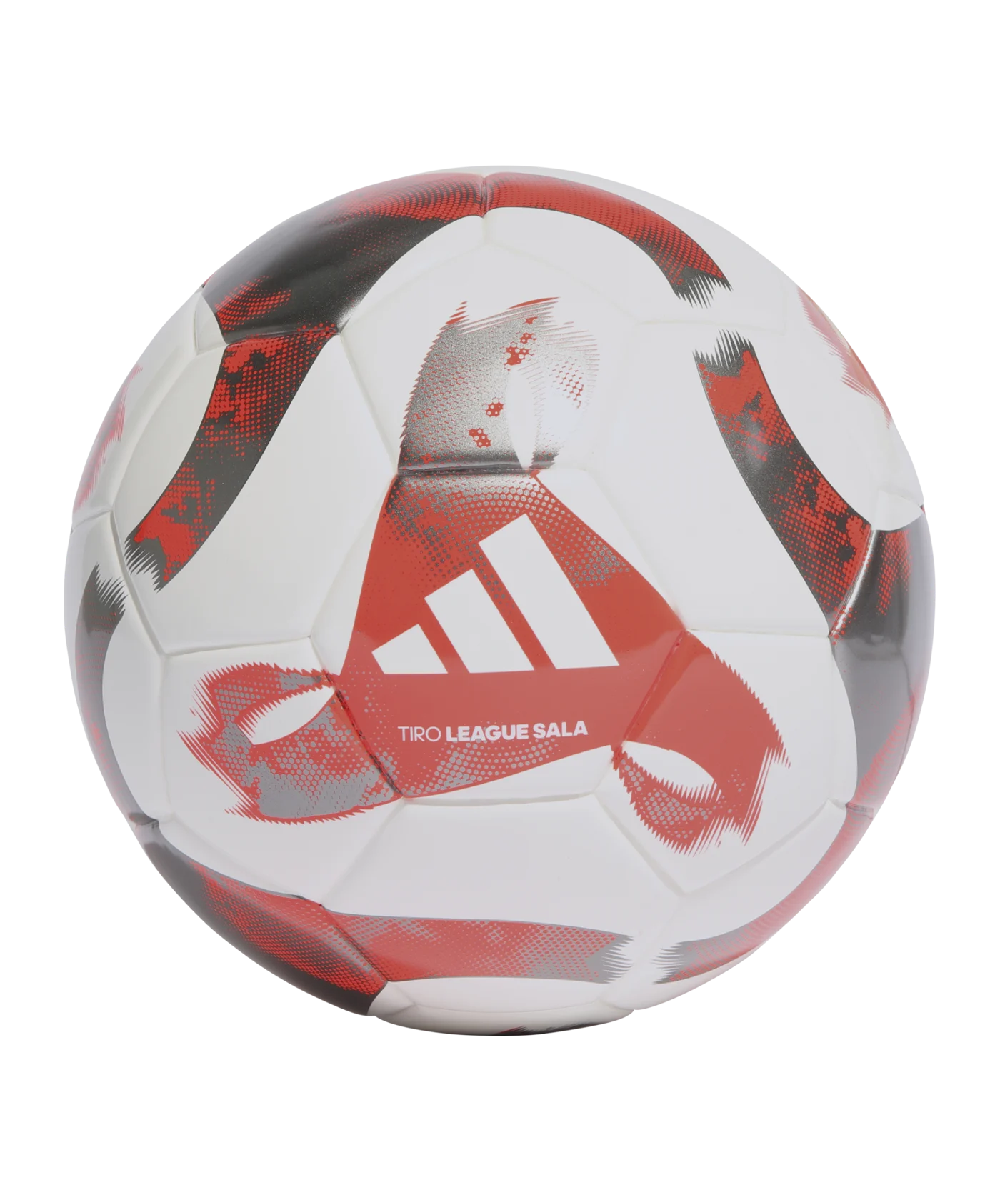 adidas Tiro League Sala Trainingsball Weiss Rot