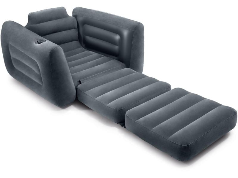 Intex Aufblasbarer Sessel Pull-Out Chair Aufblasbares Auszieh-Sofa