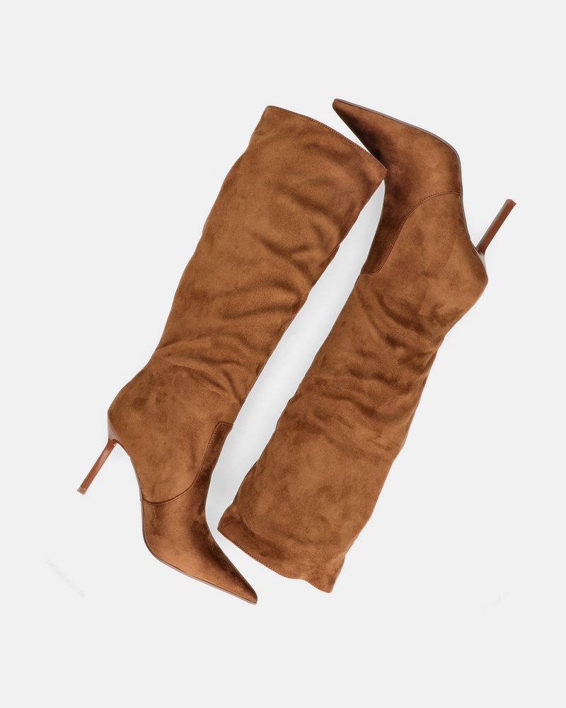 Steve Madden Intruder Hoge laarzen  - cognac