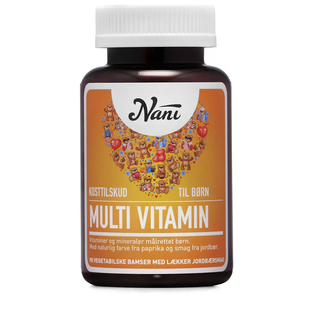 Nani Multivitamin til børn - 90 stk.