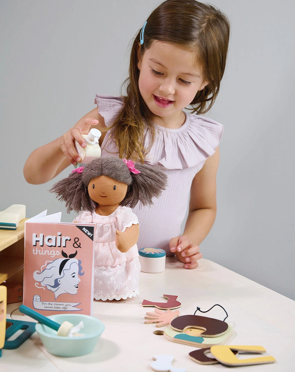Rollenspiel-Set FRISEURSALON aus Holz