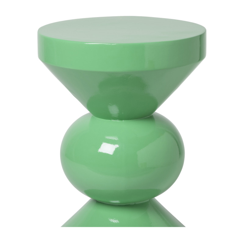 Bijzettafel diabolo - groen - ø33x50
