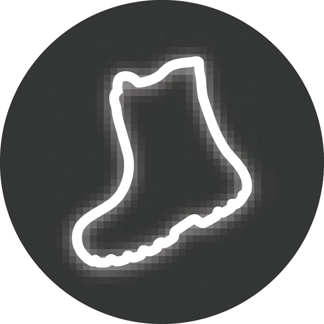 Lurchi Snowboots »Flipp«  Snowboots, Reflektoren am Klett, Grössenschablone zum Download
